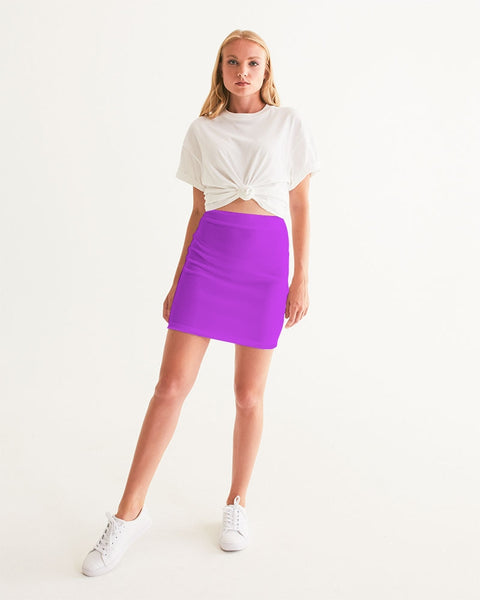 Tayrona Women's Purple Mini Skirt