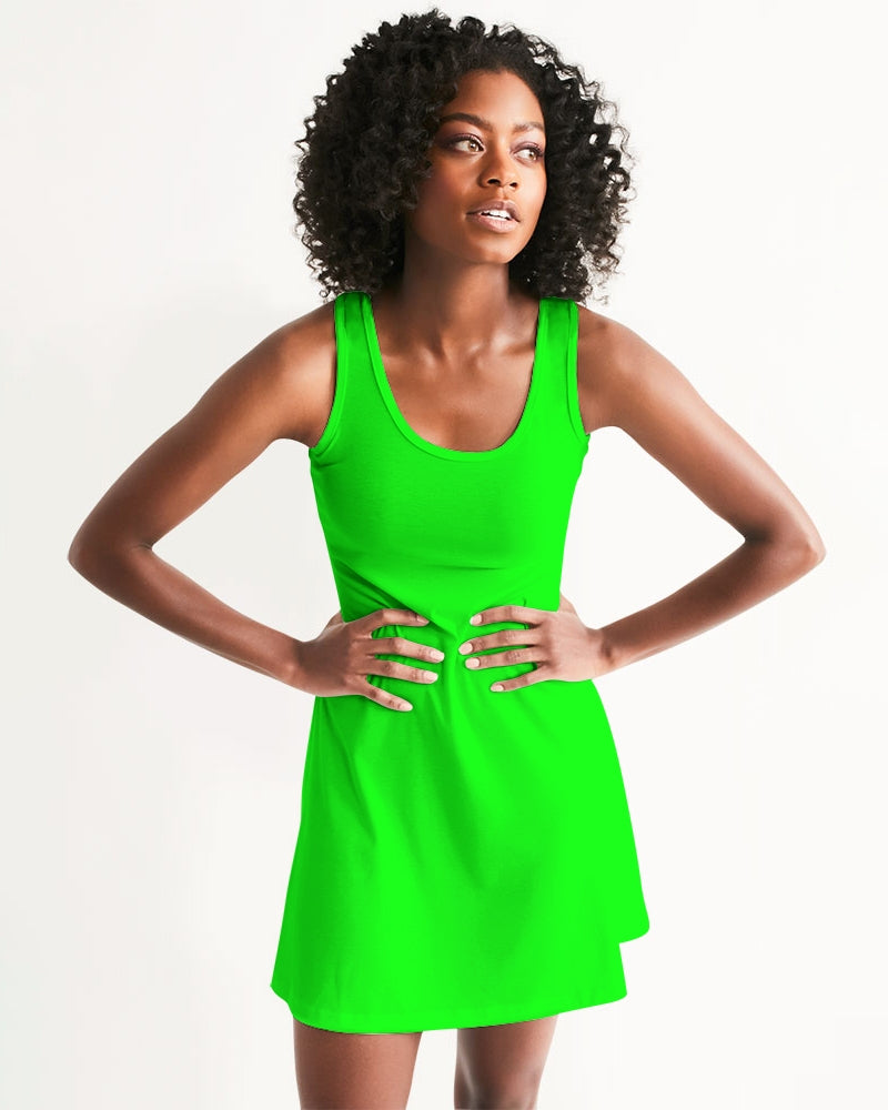 Tayrona Lime Green Women's Racerback Dress Tayrona Apparel Tayrona Lime Green Women's Racerback Dress Tayrona Apparel