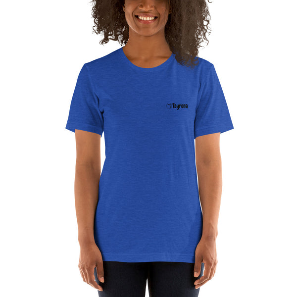 Tayrona Womens T-shirt with Beach Art