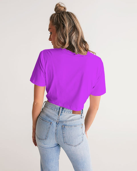 Tayrona Women's Twist-Front Cropped Tee