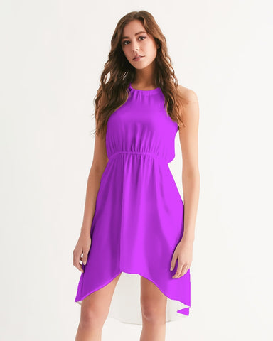 Tayrona Women's High-Low Halter Dress