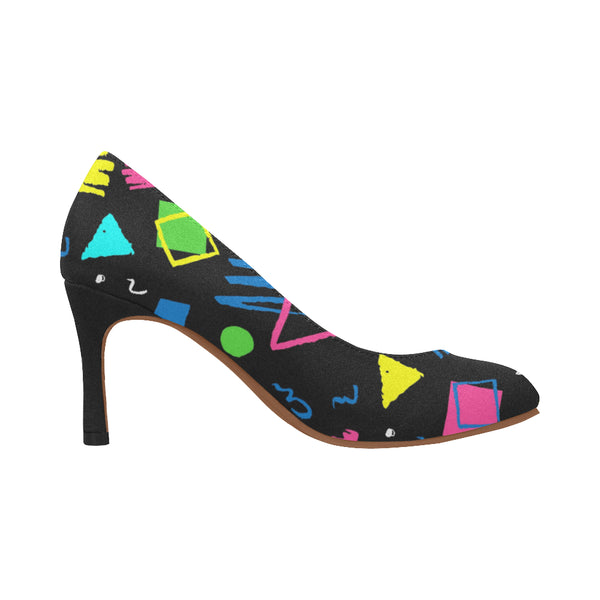 retro Women's High Heels (Model 048)