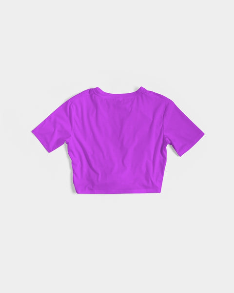 Tayrona Women's Twist-Front Cropped Tee