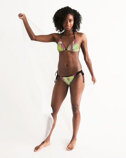 Tayrona Palm Tree Women's Triangle String Bikini