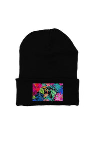 flower patch beanie