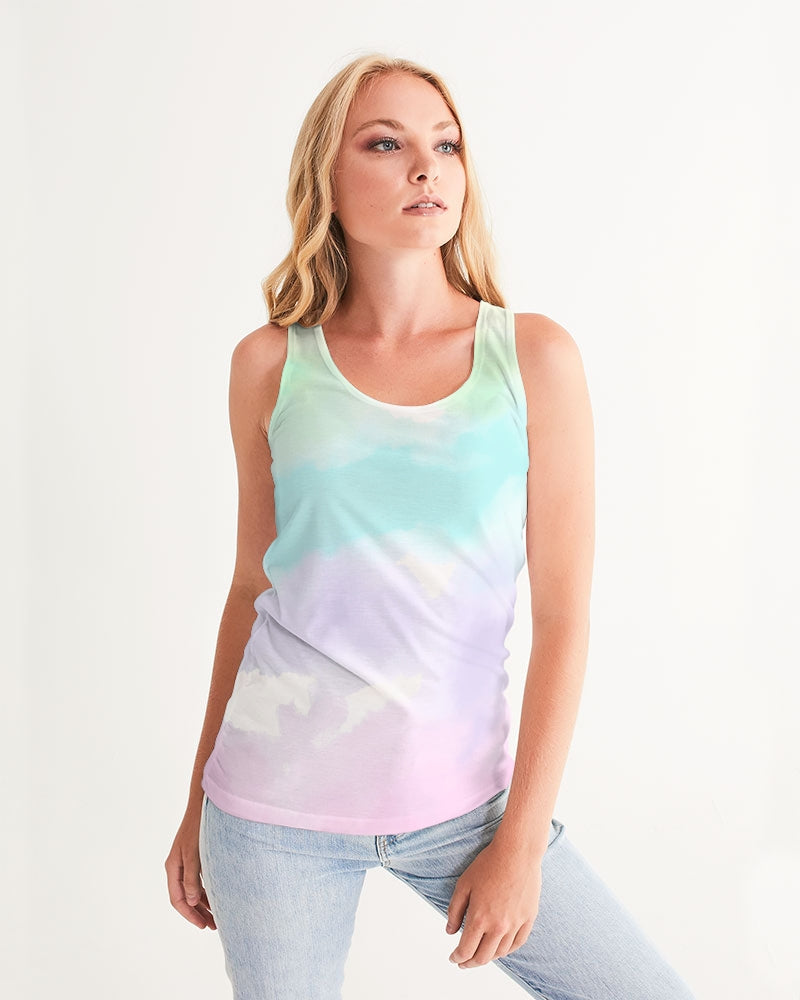 tiedie light Women's Tank