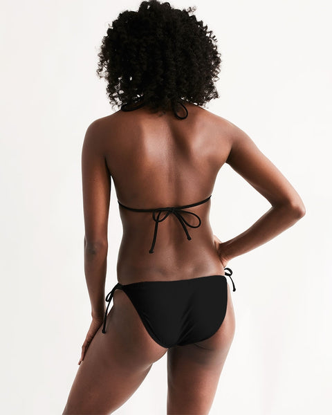 Tayrona Black Triangle String Bikini