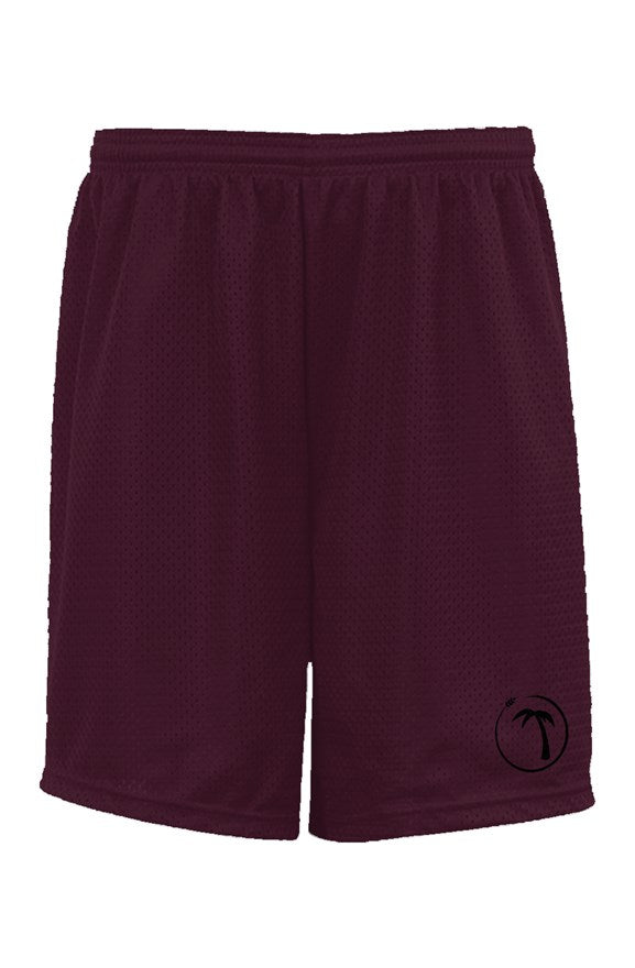Tayrona Maroon Classic Mesh Shorts