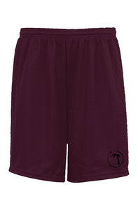 Tayrona Maroon Classic Mesh Shorts