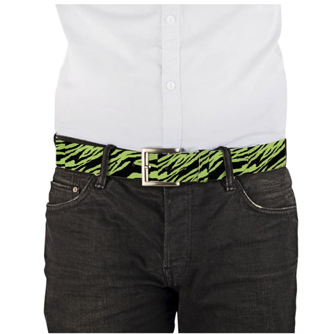 Tayrona Apparel Green Tiger Stripe Belt