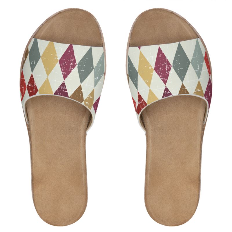 Tayrona Women's Leather Sliders