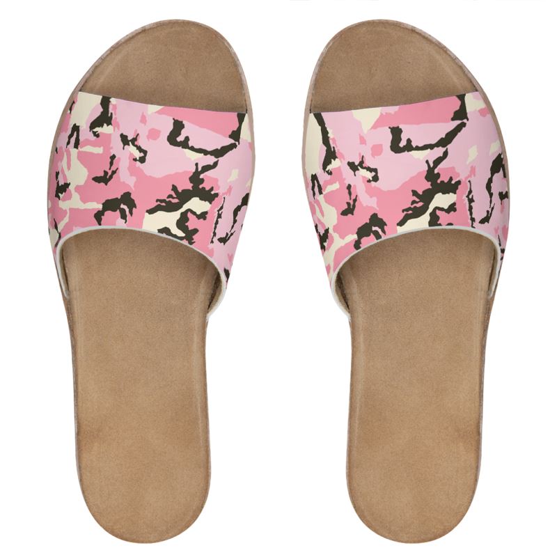 Tayrona Women's Leather Sliders