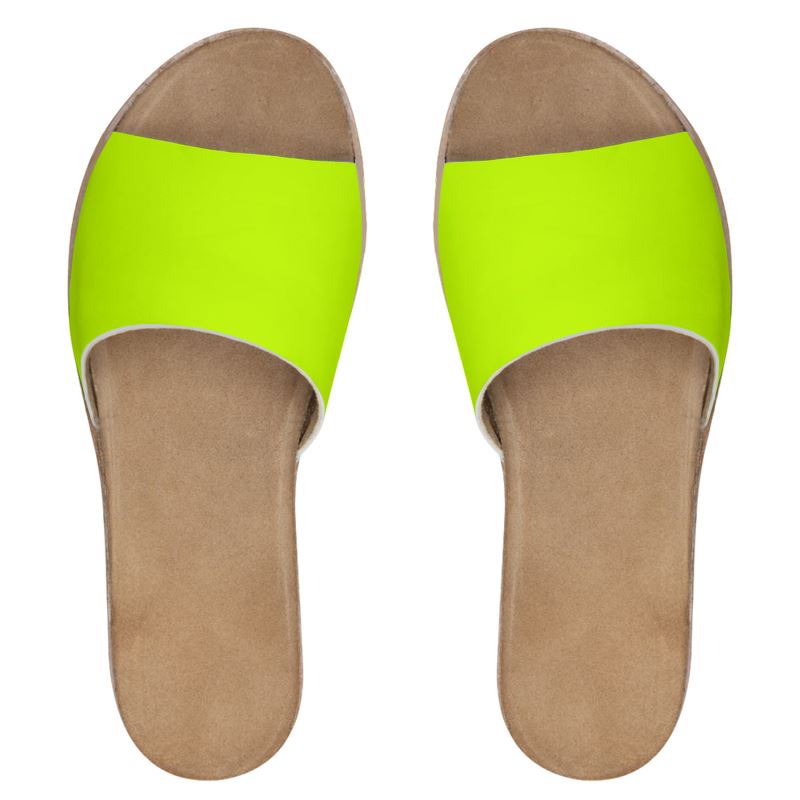 Tayrona Women's Leather Sliders