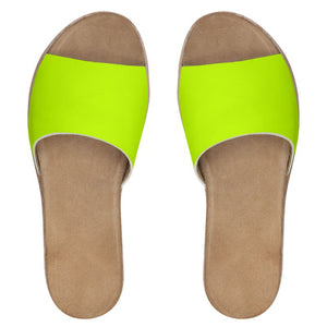 Tayrona Women's Leather Sliders