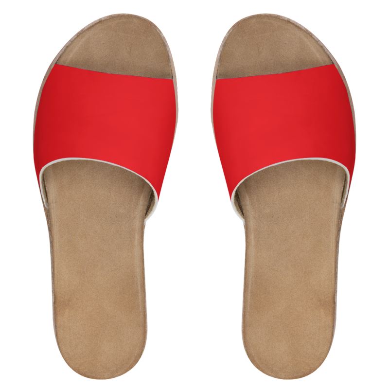 Tayrona Women's Leather Sliders