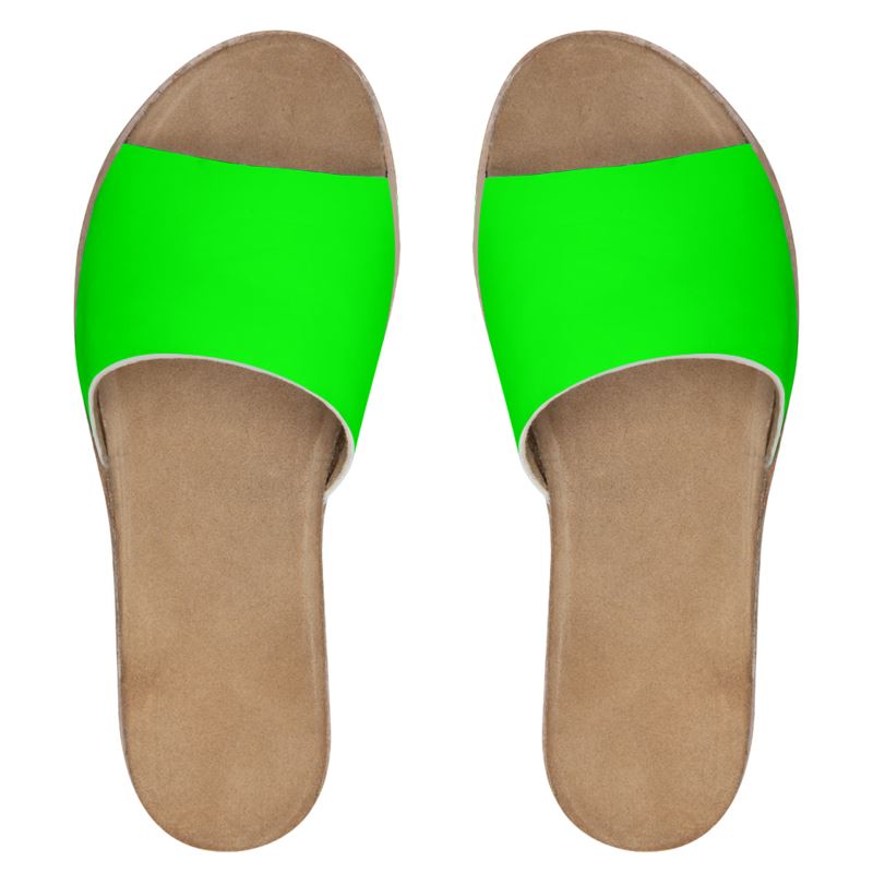 Tayrona Women's Leather Sliders
