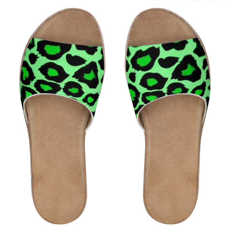 Tayrona Women's Leather Sliders