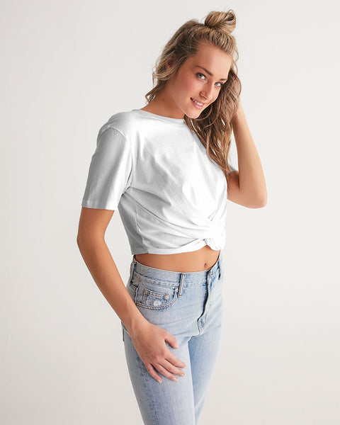 Tayrona Women's Twist-Front Cropped Tee