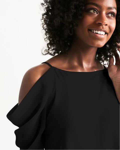 Tayrona Women's Open Shoulder A-Line Dress
