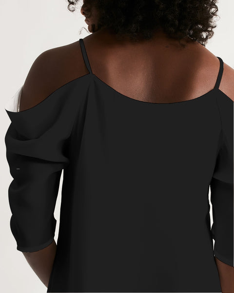 Tayrona Women's Open Shoulder A-Line Dress