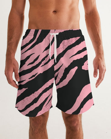 Tayrona Pink Tiger Stripe Swim Trunk