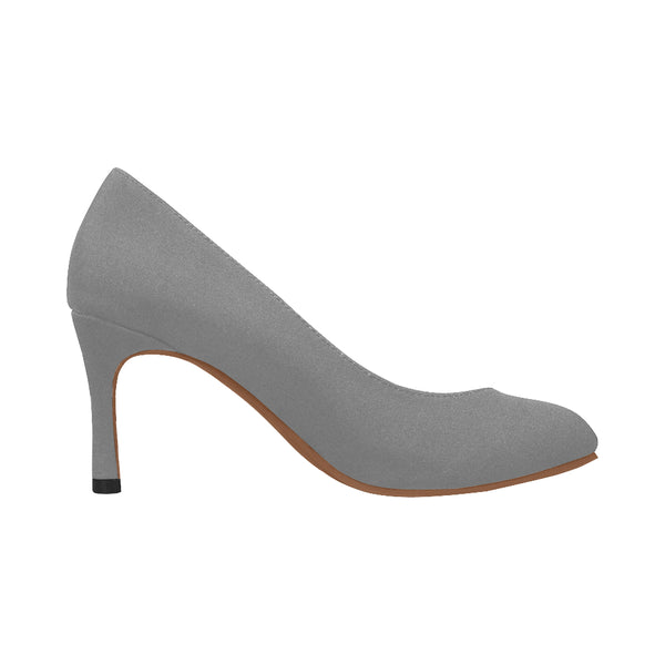 gray Women's High Heels (Model 048)