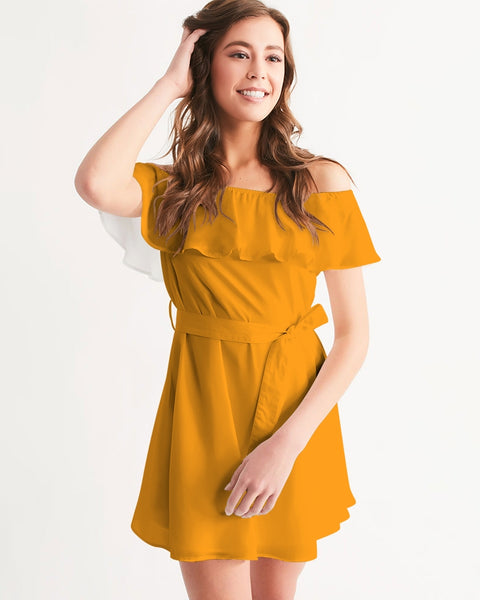 Tayrona Women's Off-Shoulder Dress