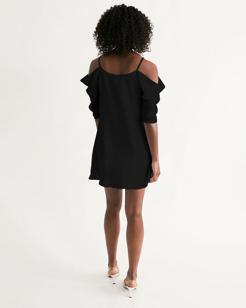 Tayrona Women's Open Shoulder A-Line Dress