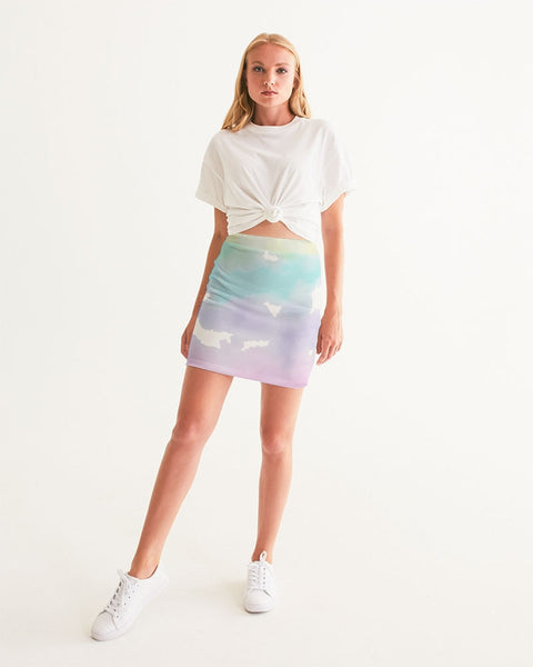 Tayrona Tie-Dye Women's Mini Skirt