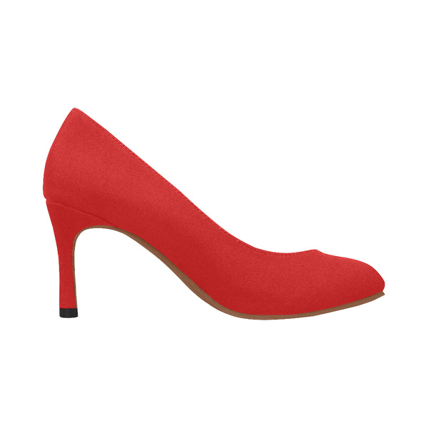red Women's High Heels (Model 048)