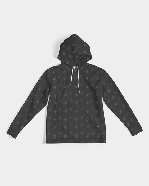 black palm pattern Men's Hoodie