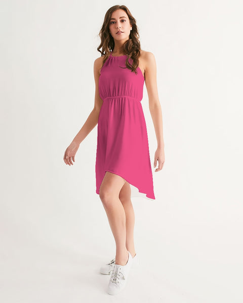 Tayrona Women's High-Low Halter Dress
