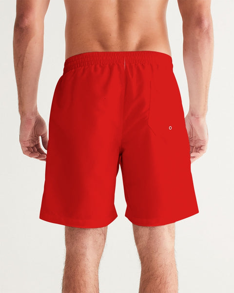 Tayrona Red Men's Swim Trunks