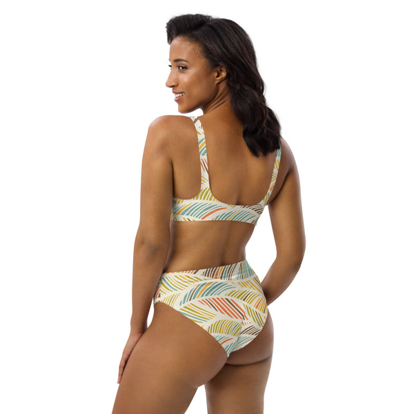Tayrona high-waisted bikini