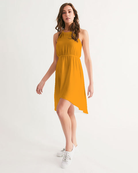 Tayrona Women's High-Low Halter Dress
