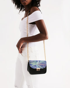 Tayrona Tropical Palm Tree Background Small Shoulder Bag