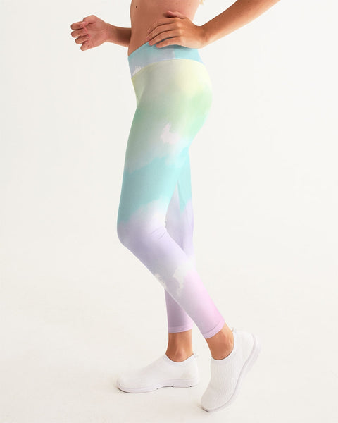 tiedie light Women's Yoga Pants