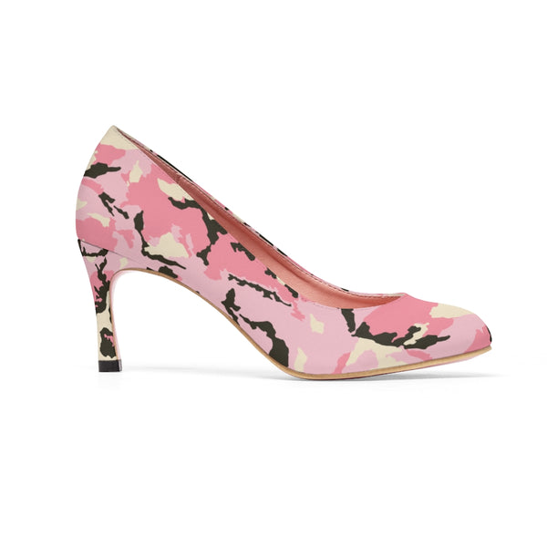 Tayrona Pink Camo Women's High Heels