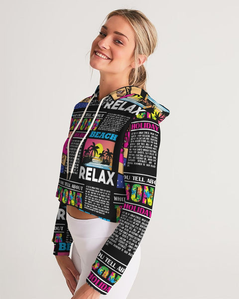 Tayrona Women's Cropped Hoodie