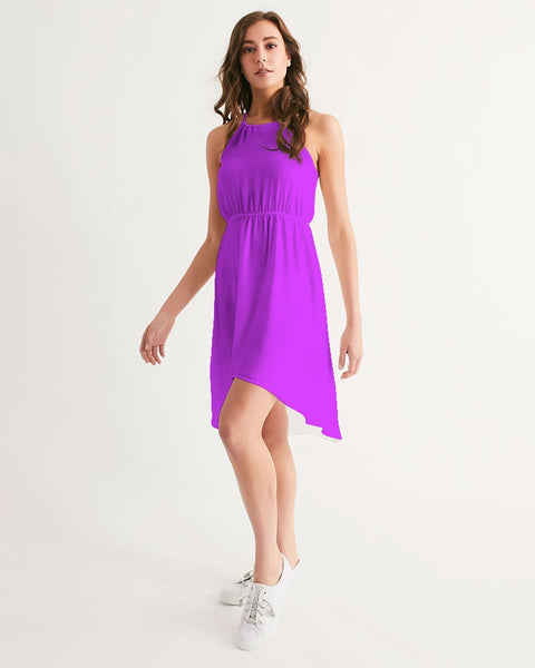 Tayrona Women's High-Low Halter Dress