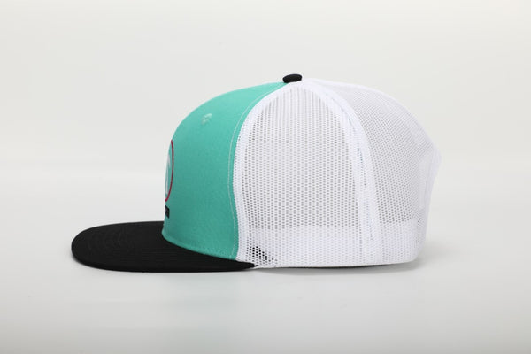 Flatbill snapback hat cap