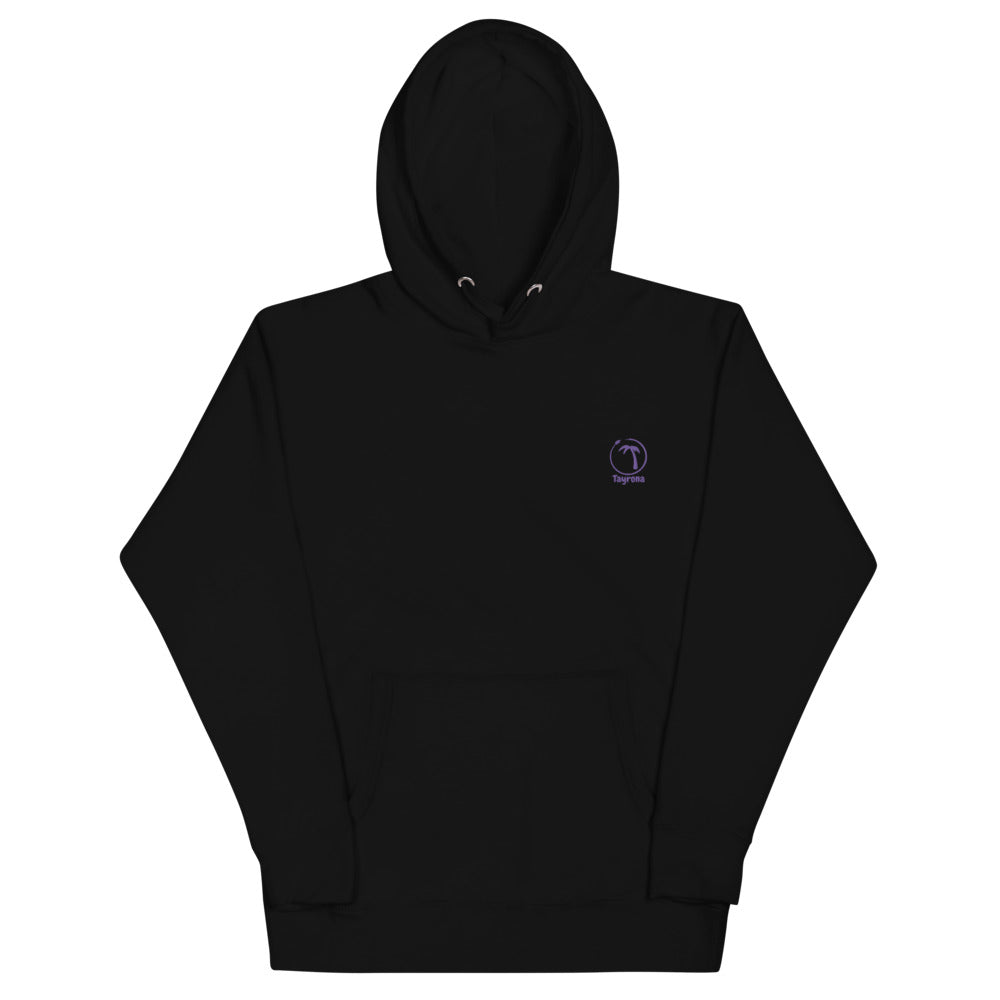 Tayrona Purple  Logo Hoodie