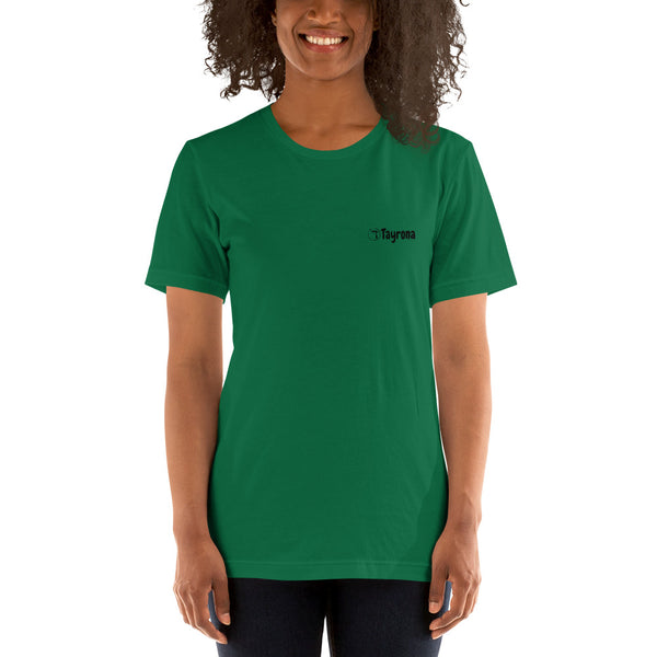 Tayrona Womens T-shirt with Beach Art