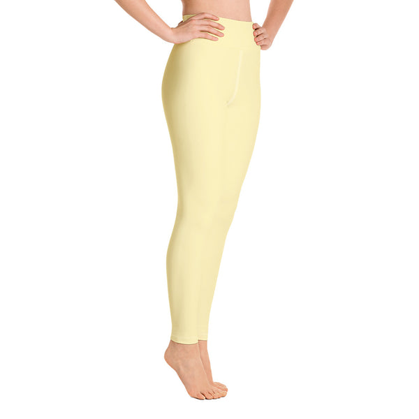 Tayrona Soft Yellow Yoga Leggings