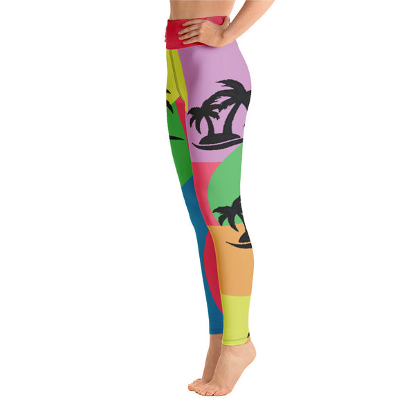 Tayrona Abstract Yoga Leggings