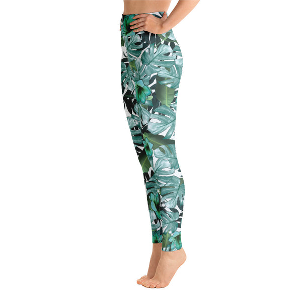 Tayrona Green Floral Leggings