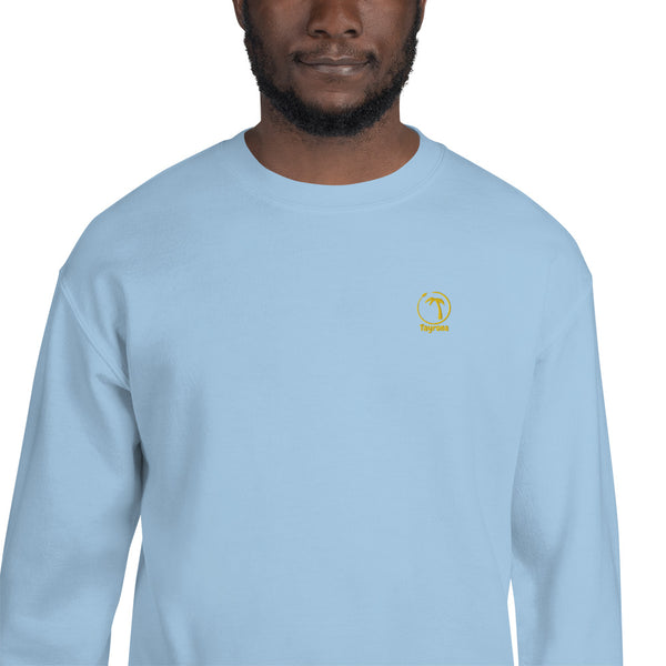 Tayrona Men's Sweatshirt Yellow Embroidery Logo