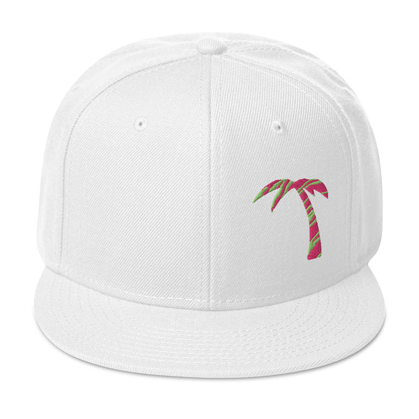 Tayrona Tri-Color Palm Tree Snapback Hat