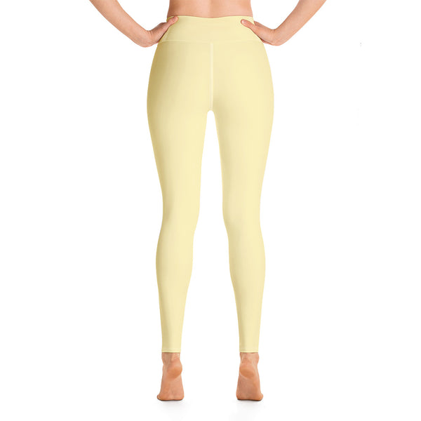 Tayrona Soft Yellow Yoga Leggings