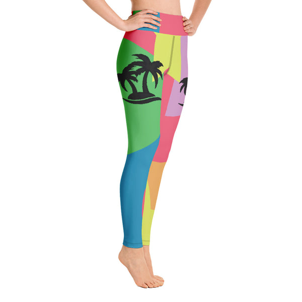 Tayrona Abstract Yoga Leggings
